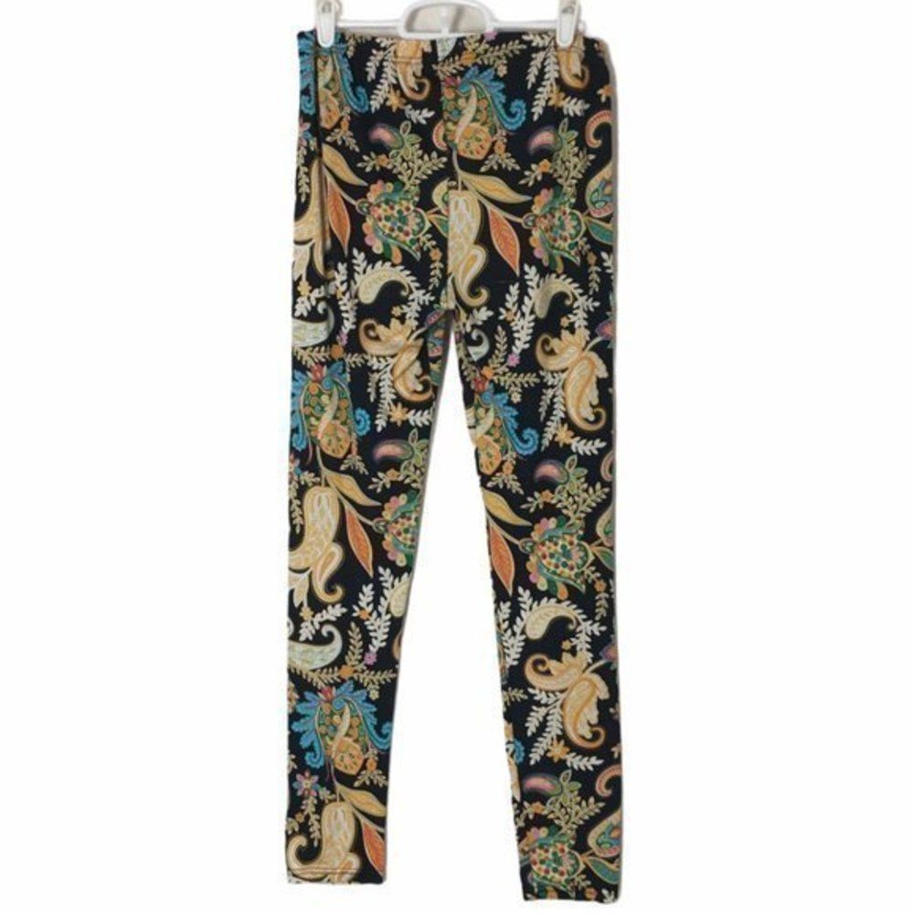 Yelete Leggings Paisley Festival Wear Hippie OS One Size - Picture 2 of 11